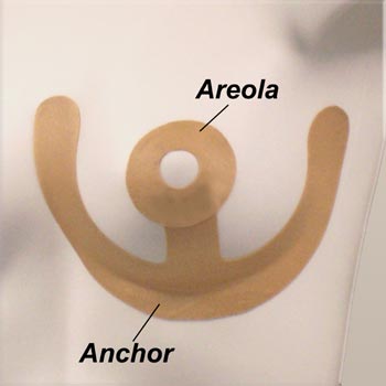 Oleeva Breast Anchor & Areola Circle Scar Reduction Silicone Sheet Kit