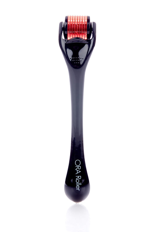 ORA Face Microneedle Dermal Roller System (Anti-Wrinkles, Stretch Marks, Scars & Cellulite) - 540 Needles